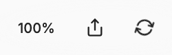 The manual refresh button among the dashboard's other toolbar actions